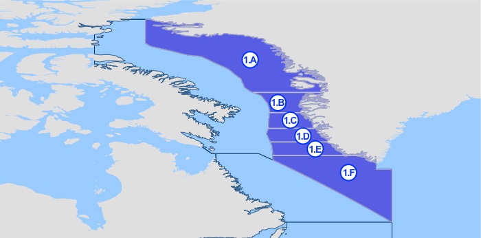 Alapiirkond 21.1 – Baffin Bay, Davis Strait