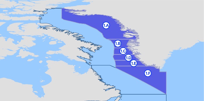 Suuralue 21.1 – Baffin Bay, Davis Strait