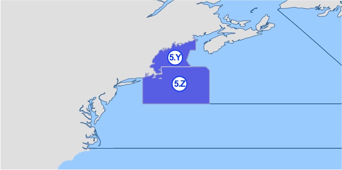 Alterület 21.5 – Georges Bank, Gulf of Maine