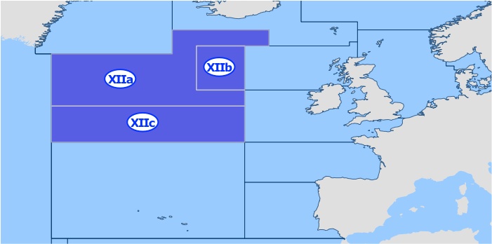 Subzona 27.12 – Norte de las Azores (Subzona XII)