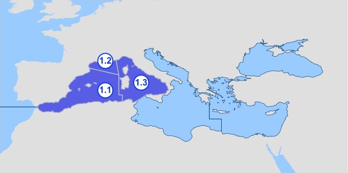Delområde 37.1 – Västra Medelhavet