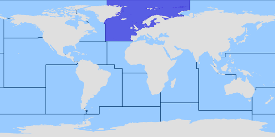 Zona FAO 27 - Atlántico, nordeste