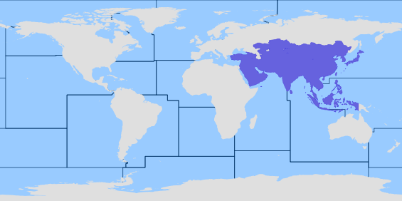 Oblast FAO 4 - Asie - Vnitrozemské vody