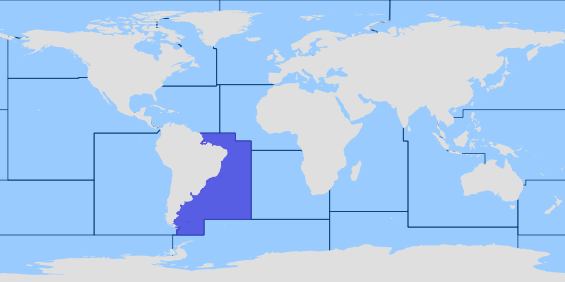 Oblasť FAO 41 - Juhozápadný Atlantik