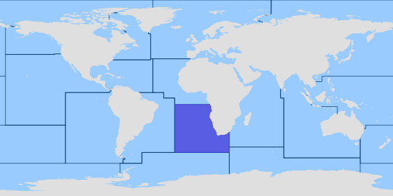 Zone FAO 47 - Atlantique, sud-est