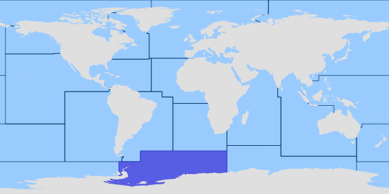 Oblast FAO 48 - Antarktický Atlantik