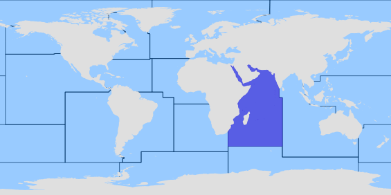 Limistéar FAO 51 - Indian Ocean, Western
