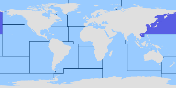 Limistéar FAO 61 - Pacific, Northwest