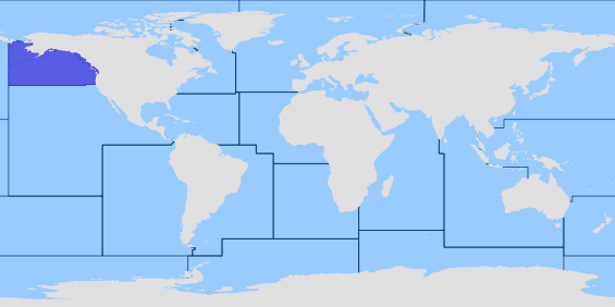 Zona FAO 67 - Pacífico, nordeste