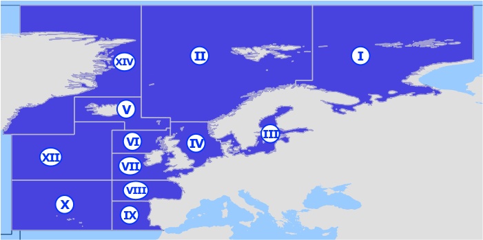 FAO area 27 - Atlantic, Northeast