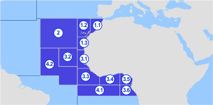 Zonă FAO 34 - Atlanticul Est-Central