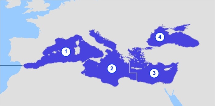 Oblasť FAO 37 - Stredozemné more a Čierne more