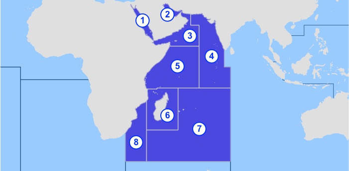 FAO-Gebiet 51 - Westlicher Indischer Ozean